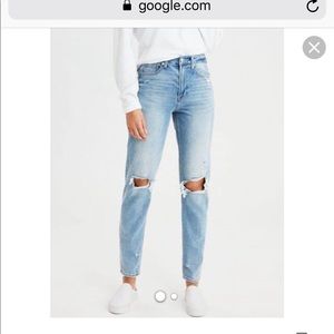 American eagle mom jeans